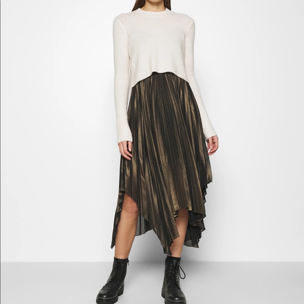AllSaints Lerin Two-in-one Dress